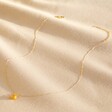 Lisa Angel Delicate Tiny Orange Pendant Necklace in Gold