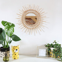 Bamboo Starburst Mirror