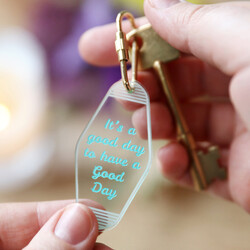 Personalised Hand-Painted Acrylic Keyring