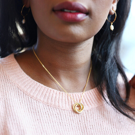 Petite Russian Ring Necklace By Posh Totty Designs | notonthehighstreet.com