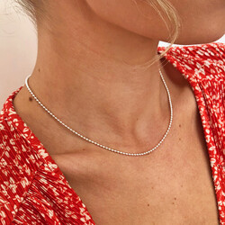 Sterling Silver Thick Ball Chain