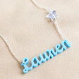 Lisa Angel Personalised Handmade Acrylic Name Necklace