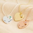 Lisa Angel Ladies' Personalised 21st Birthday Heart and Birthstone Necklace