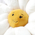 Lisa Angel with Large Jellycat Fleury Daisy Soft Toy