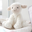 Lisa Angel with Jellycat Fuddlewuddle Lamb Soft Toy