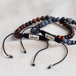 Lisa Angel Meaningful Men's Semi-Precious Stone Adjustable Bracelets