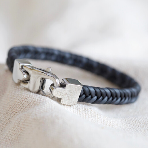 mens grey bracelet