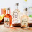 4cl Bottle of Mediterranean Orange Gin with Other 4cl Bottles