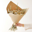 Lisa Angel Ladies' Natural Dried Flower Bouquet with Citrine Crystal