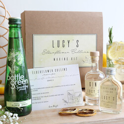Personalised Elderflower Collins Cocktail Kit