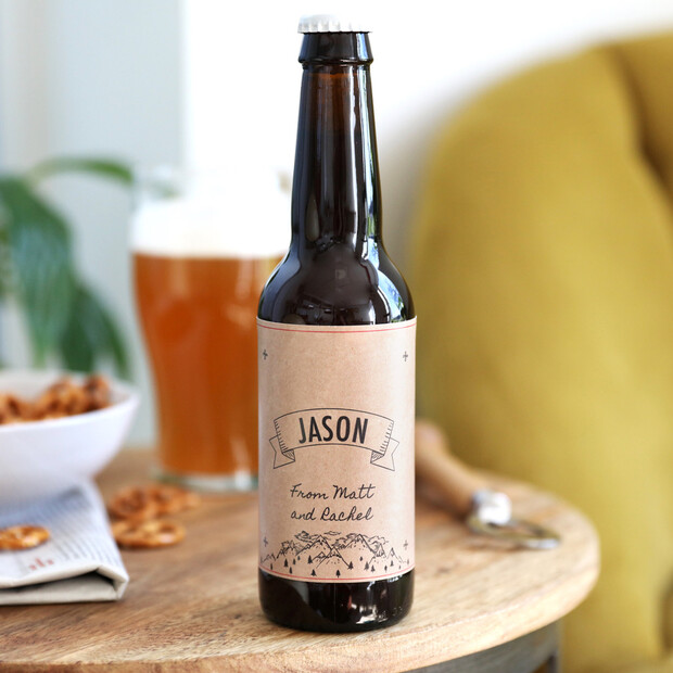 Personalised Adventure Bottle of Malt Coast Beer Personalised Adventure Bottle of Malt Coast Beer