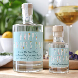 Personalised Mother's Day Bottle of Alcohol
