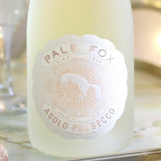 pale fox prosecco glasses