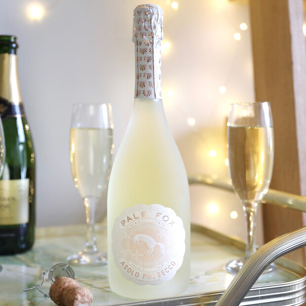 pale fox prosecco glasses