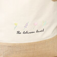 Lisa Angel Cotton Personalised Embroidered Birth Flowers Tote Bag