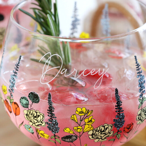 Wholesale Cocktail Gin Glass Balloon Wine Glasses for Birthday party or  Christmas Gift