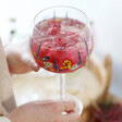 Lisa Angel Ladies' Personalised Wildflower Balloon Gin Glass