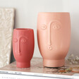 Lisa Angel Ceramic Sass & Belle Face Vases