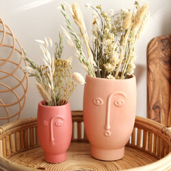 Sass & Belle Mini Face Vase, H12cm