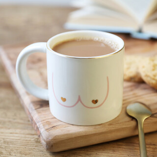 Sass & Belle Girl Power Boobies Mug