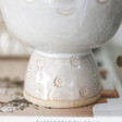 Lisa Angel with Ceramic Sass & Belle Glazed Simple Face Planter