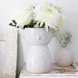 Lisa Angel Large Sass & Belle Glazed Simple Face Vase