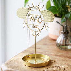 Sass & Belle Gold Bee Jewellery Stand