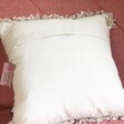 Lisa Angel Sass & Belle Nevada Pink Woven Stripe Cushion
