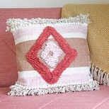 Sass & Belle Nevada Tufted Diamond Cushion