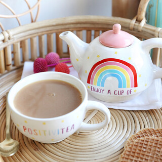 Sass & Belle kinderkoffers regenboog Earth Rainbow