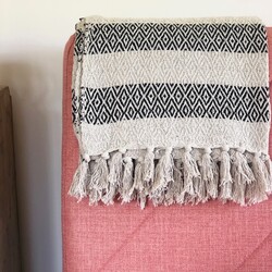 Sass & Belle Scandi Boho Blanket Throw