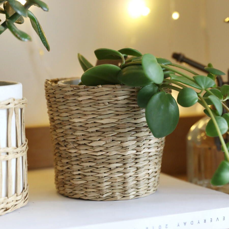 Sass & Belle Small Woven Seagrass Planter Lisa Angel