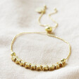 Lisa Angel Delicate Star Bead Friendship Bracelet in Gold
