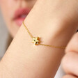 Model Wearing Lisa Angel Ladies' Personalised Single Star Bead Bracelet