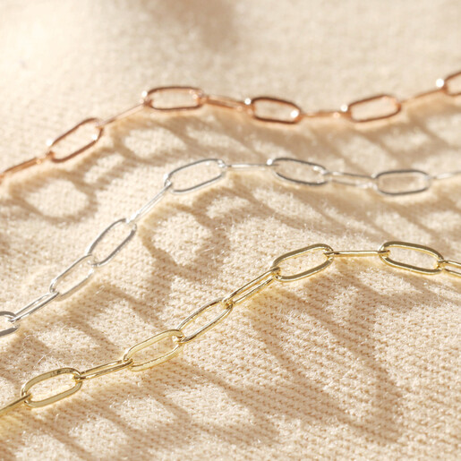 Lisa Angel Rectangle Chain Necklaces