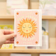 Colourful Trip Around The Sun Birthday Card