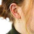 Gold Sterling Silver Crystal Constellation Barbell as Curated Ear Look