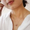 Lisa Angel Ladies' Rose Gold Diplodocus Charm Necklace