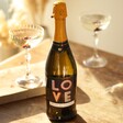 Bottle of Personalised Bold Love Prosecco