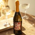 Bottle of Personalised I Love You Prosecco