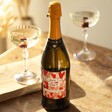 Personalised Love is Love Prosecco on Table