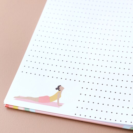 Dotted Page from the Yoga Positivity Planner