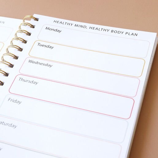 Weekly Plan from the Yoga Positivity Planner