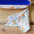 Flowers and Bees Glasses Case and Cleaning Cloth