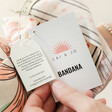 Information Tag for Cai & Jo The Capricorn Bandana