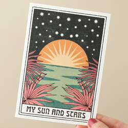 My Sun and Stars Greeting Card