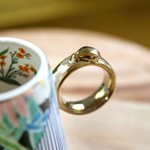 Close Up of House of Disaster Eden Jug Handle