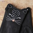Embroidered Detailing on House of Disaster Feline Gloves