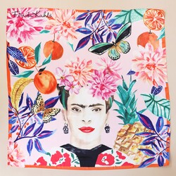House of Disaster Frida Kahlo Square Fruit Scarf