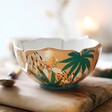 Botanical Print on House of Disaster Luxe Bee Bowl
